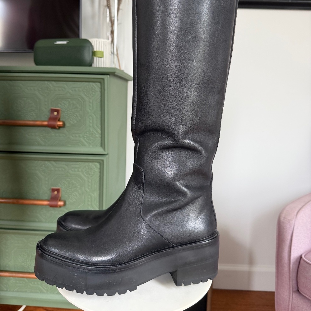 Loeffler Randall Carlee Tall Boot - Black - 7 - EUC - Picture 2 of 13